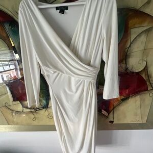 Ralph Laurent elegant and casual white dress